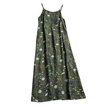 Load image into Gallery viewer, Tropical Vestidos Strap Sleeveless
