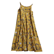 Load image into Gallery viewer, Tropical Vestidos Strap Sleeveless
